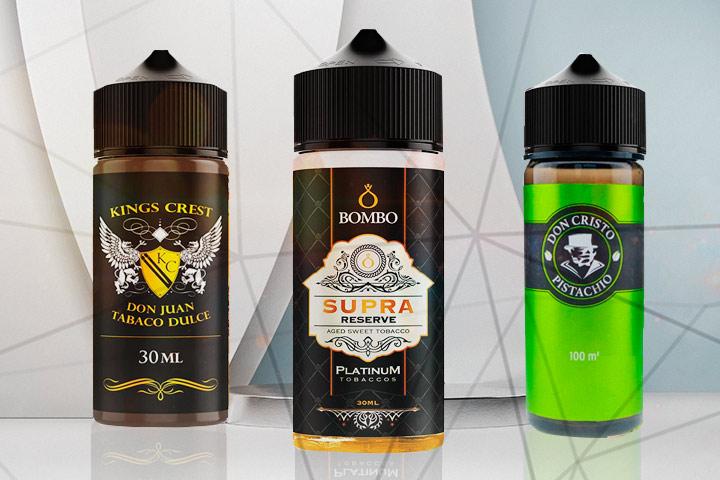 Líquidos sabor tabaco: intensidad y profundidad aromática