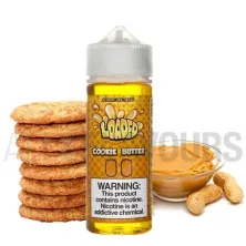 líquido vaper sin nicotina 100 ml cookie butter sabor a galleta azúcar loaded
