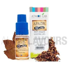 líquido sales de nicotina Apache Salted 10 ml 18 MG Atmos Lab con sabor a tabaco