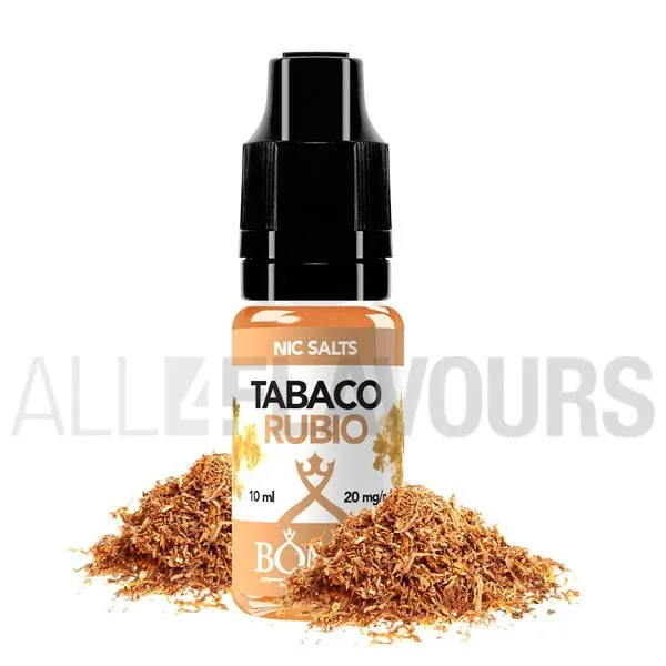 Sales nicotina tabaco rubio de bombo con dos graduaciones y sabor a tabaco