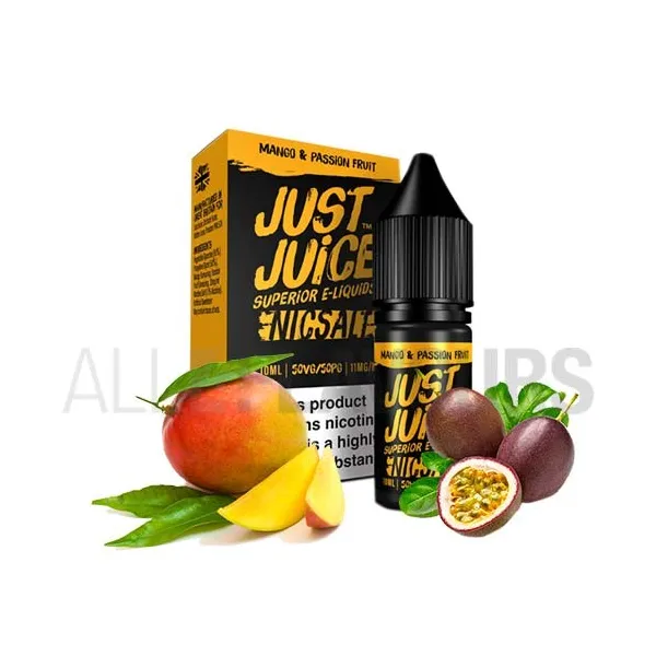 Sales nicotina diferentes graduaciones mango passion fruit just juice