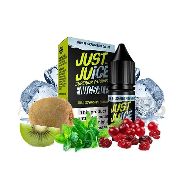 Sales nicotina diferentes graduaciones kiwi cranberry ice just juice