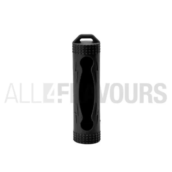 Funda Silicona Batería Single 18650 Negra Funda Silicona Batería Single 18650 Negra