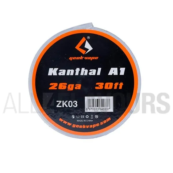 Comprar Hilo Resistivo Kanthal A1 26 Ga Geek Vape