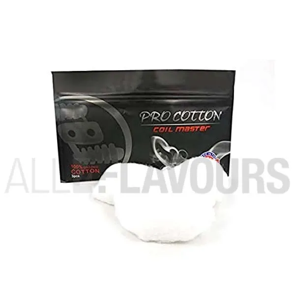 Compra algodón orgánico Pro Cotton Coil Master | All4flavours