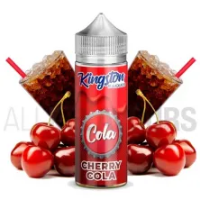 Líquido vapeo sin nicotina Cherry Cola 100 ml Kingston Eliquid sabor a refresco de cola con cerezas
