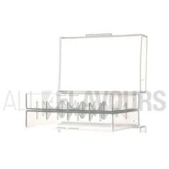 Caja Baterías 18650 color transparente