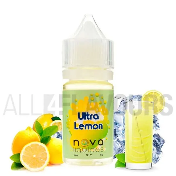 aroma vaper para fabricar tus líquidos con sabor a limonada Ultra Lemon 30 ml Nova