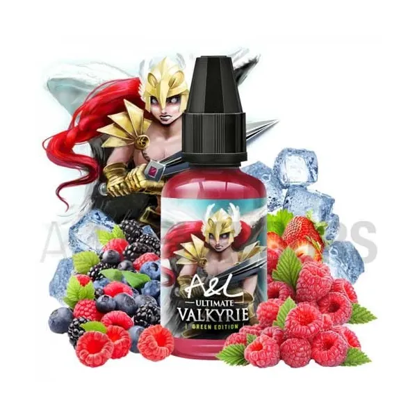aroma vapeo sin nicotina valkyrie sweet 30 ml marca A&L sabor frutal fresco