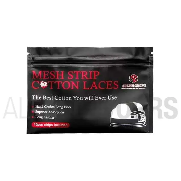 Algodón orgánico Cotton Laces Steam Crave