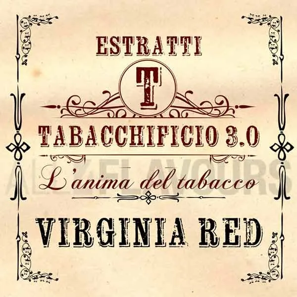 Extracto orgánico tabaco sin nicotina Virginia Red Tabacchi In Purezza 20 ml Tabacchificio 3.0 Extracto orgánico tabaco sin nicotina Virginia Red Tabacchi In Purezza 20 ml Tabacchificio 3.0