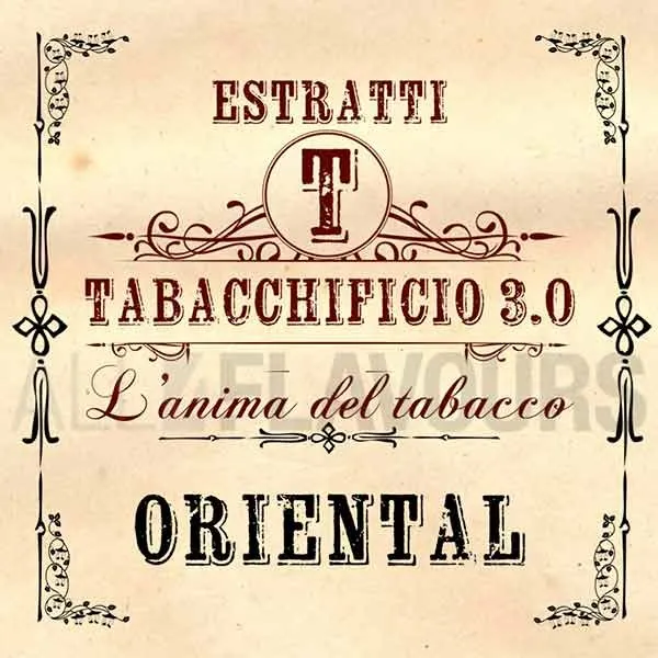 Extracto orgánico tabaco sin nicotina Oriental Tabacchi In Purezza 20 ml Tabacchificio 3.0