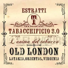 Extracto orgánico tabaco sin nicotina Old London Blend 20 ml Tabacchificio 3.0