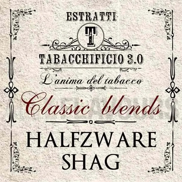 Extracto orgánico tabaco sin nicotina Halfzware Shag Classic Blend 20 ml Tabacchificio 3.0 Extracto orgánico tabaco sin nicotina Halfzware Shag Classic Blend 20 ml Tabacchificio 3.0