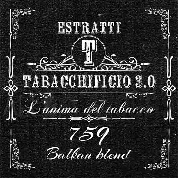 Comprar extracto orgánico tabaco Latakia 759 Balkan Special Blend 20 ml Tabacchificio 3.0 Comprar extracto orgánico tabaco Latakia 759 Balkan Special Blend 20 ml Tabacchificio 3.0