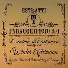 Extracto orgánico tabaco sin nicotina Winter Afternoon Special Blend 20 ml Tabacchificio 3.0