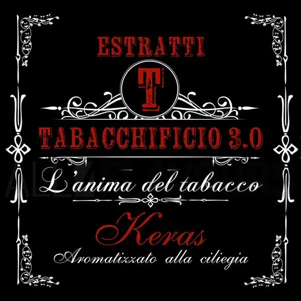 Extracto orgánico tabaco sin nicotina Keras Aromatizzati 20 ml Tabacchificio 3.0