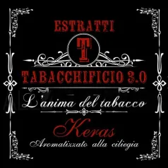 Extracto orgánico tabaco sin nicotina Keras Aromatizzati 20 ml Tabacchificio 3.0
