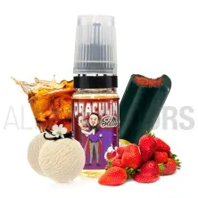 líquido sales de nicotina Draculin 10 ml 10/20 mg Vapemoniadas sabor a refresco con helado de vainilla