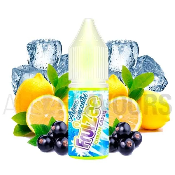 aroma vapeo sabor limón y grosellas con frío Citron Cassis 10 ml Fruizee