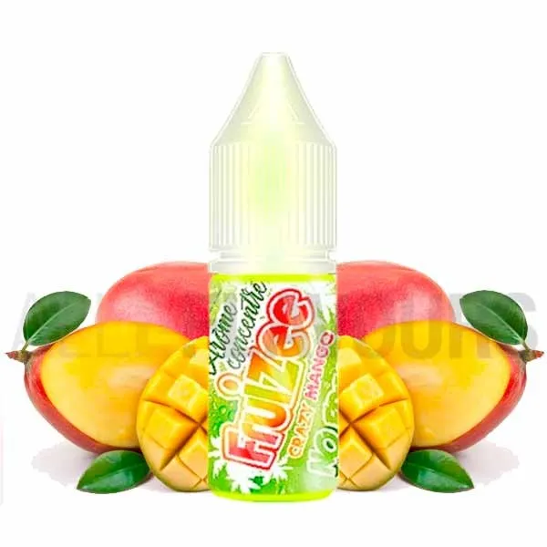 aroma vapeo sin nicotina Crazy Mango No Fresh 10 ml Fruizee con sabor a mango sin efecto frío