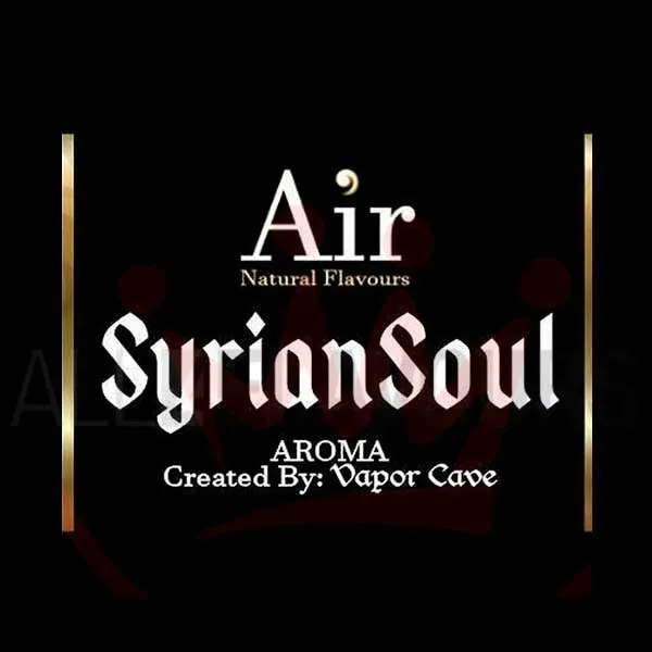 extracto orgánico tabaco syrian soul 11ml de la marca vapor cave sin nicotina