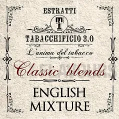 Extracto orgánico tabaco sin nicotina English Mixture Classic Blends 20 ml Tabacchificio 3.0