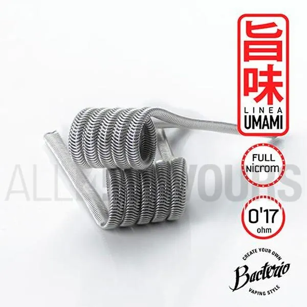 resistencias artesanales Kitsune Fused Alien Bacterio Coils