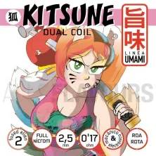 Umami Kitsune Fused Alien Full Ni80 0.17 Ohm Bacterio Coils