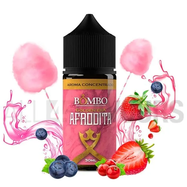 aroma alquimia vaper afrodita 30 ml sabor dulce de bombo sin nicotina