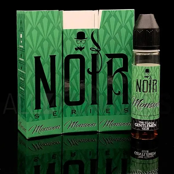 Extracto orgánico de tabaco Noir Monsoon 20 ml sin nicotina