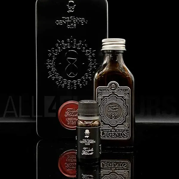 Extracto orgánico de tabaco Legends Triple Black 11ml sin nicotina