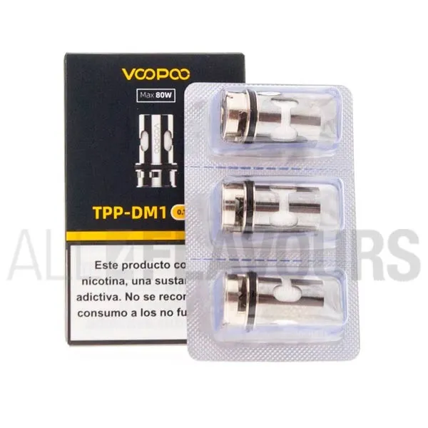 Resistencias vape TPP Voopoo online | All4flavours Resistencias vape TPP Voopoo online | All4flavours