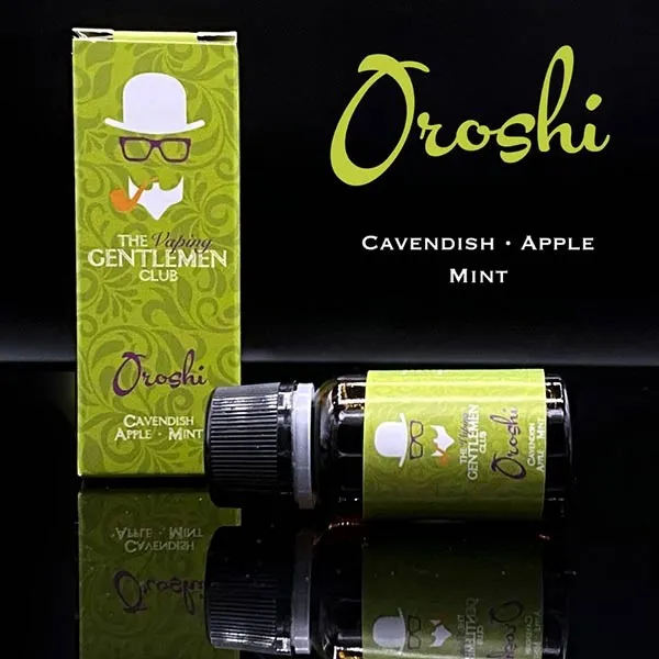 Extracto orgánico de tabaco oroshi  sin nicotina The vaping gentlemen club