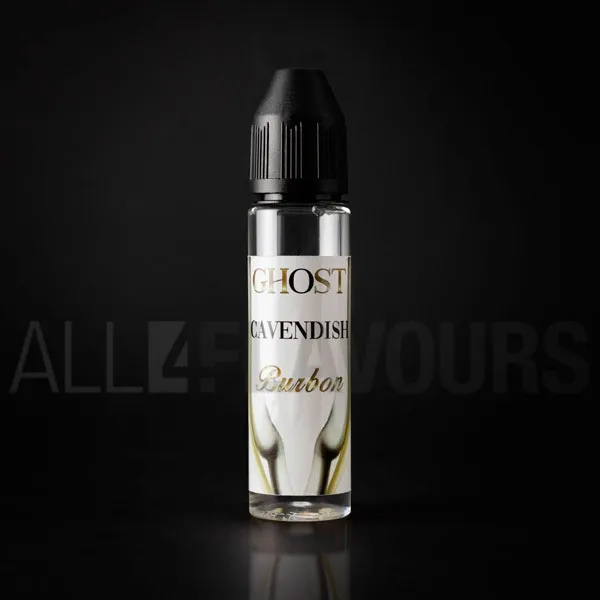 Extracto orgánico tabaco vaper sin nicotina Ghost Cavendish Bourbon 20 ml Vapor Cave