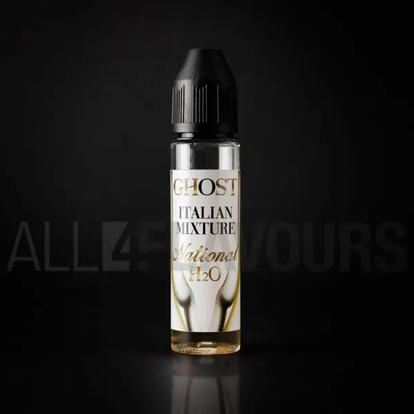 Extracto orgánico tabaco vaper sin nicotina Ghost National H2O 20 ml Vapor Cave