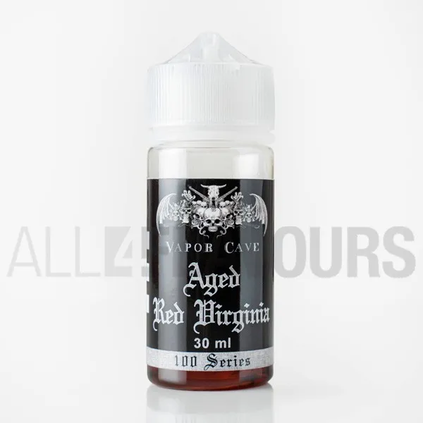 Extracto orgánico tabaco vaper sin nicotina Aged Red Virginia 30 ml Vapor Cave