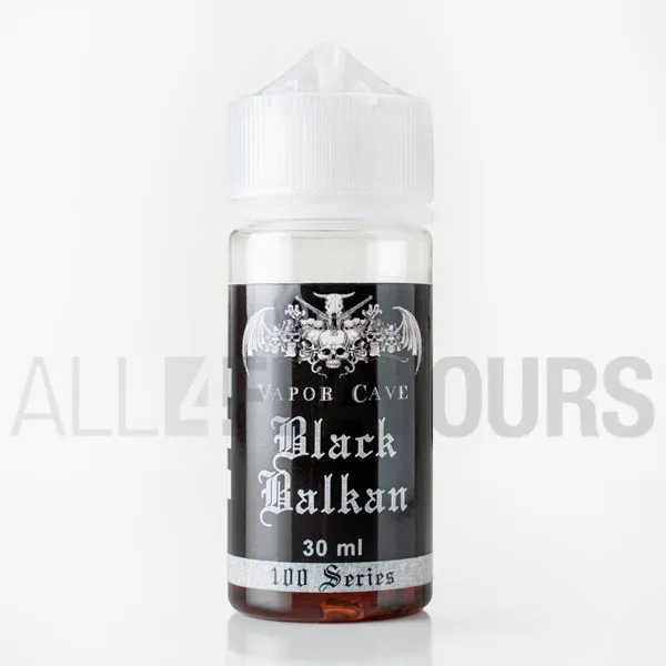 Extracto orgánico tabaco vaper sin nicotina Black Balkan 30 ml Vapor Cave