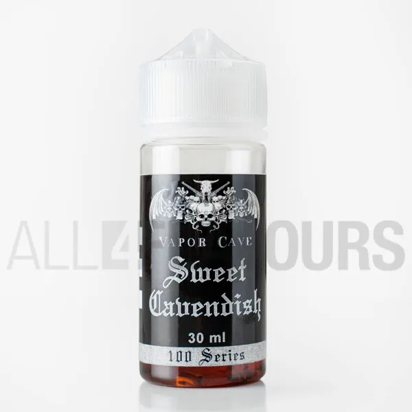 Extracto orgánico tabaco vaper sin nicotina Sweet Cavendish 30 ml Vapor Cave