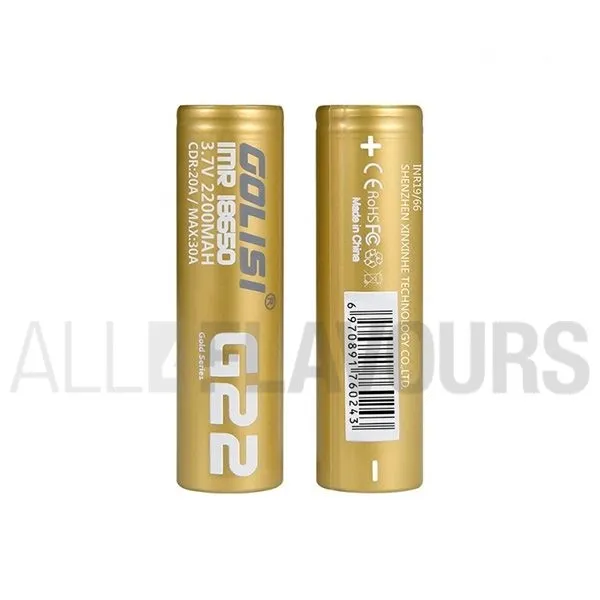 Batería Golisi G22 18650 2200mAh 20A