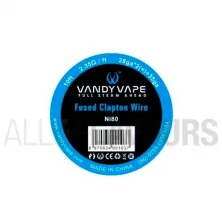 Hilo Resistivo Fused Clapton NI80 Vandy Vape