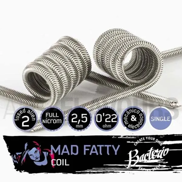 Bacterio Coils Mad Fatty Single Coil 0.22 Ohm
