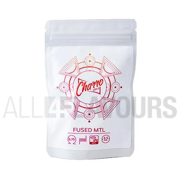 resistencias artesanales Single Coil MTL 0.75 Ohm Charro fabricadas en kanthal