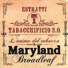Extracto orgánico tabaco sin nicotina Maryland Broadleaf 20 ml Tabacchificio 3.0