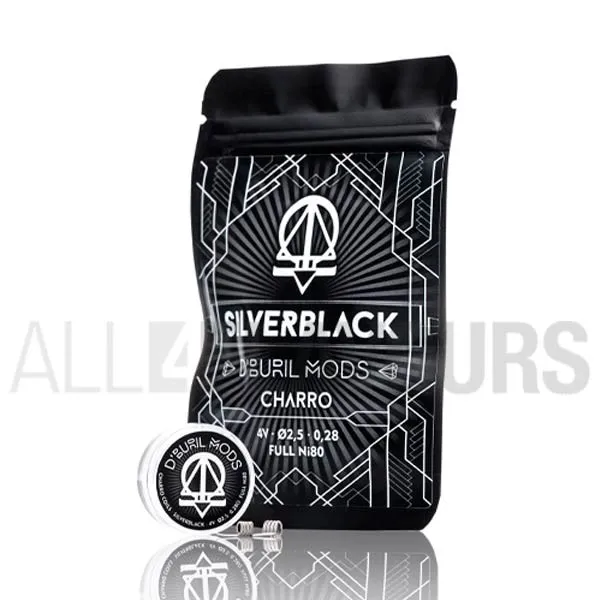 Resistencias artesanales Silverblack Single Ohm D’Buril & Charro Coils Resistencias artesanales Silverblack Single Ohm D’Buril & Charro Coils