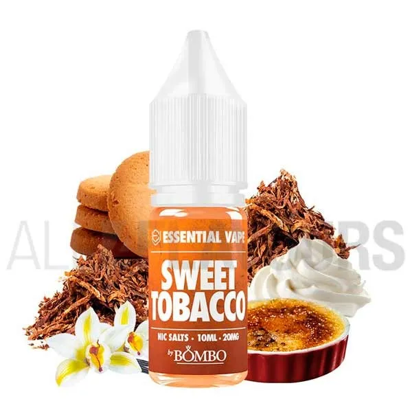 Líquido sales de nicotina Sweet Tobaco Essential Vape 10 ml 10/20 MG  Bombo