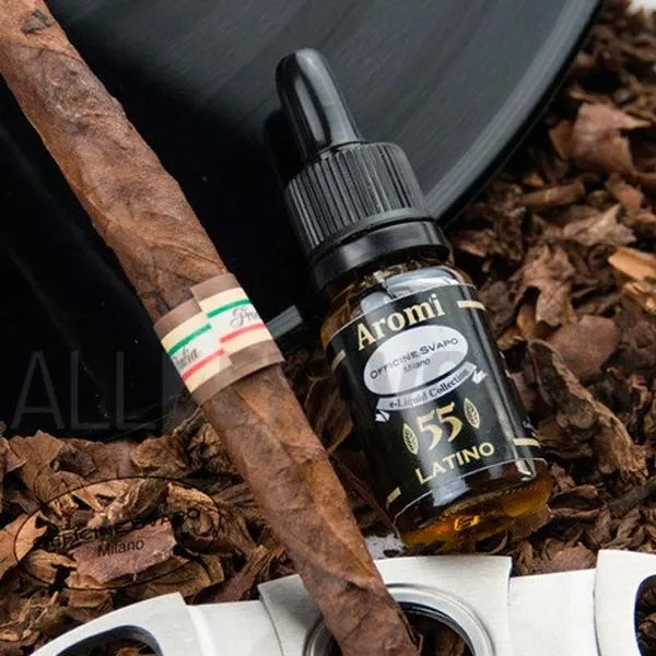 Extracto orgánico tabaco sin nicotina Latino 10 ml Officine Svapo