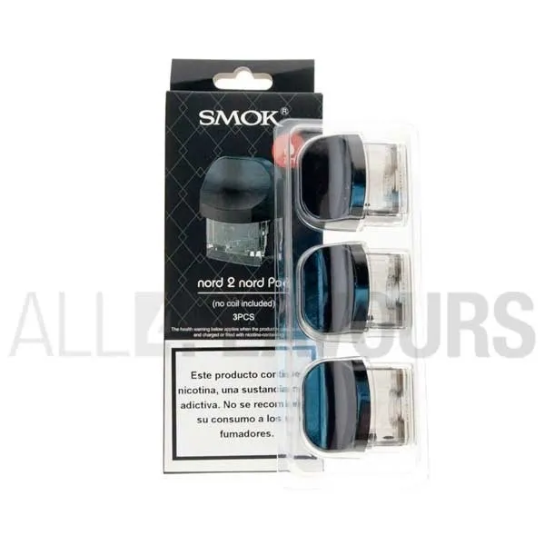 Comprar Cartuchos Recambio Smok Nord 2 2 ml online | All4flavours