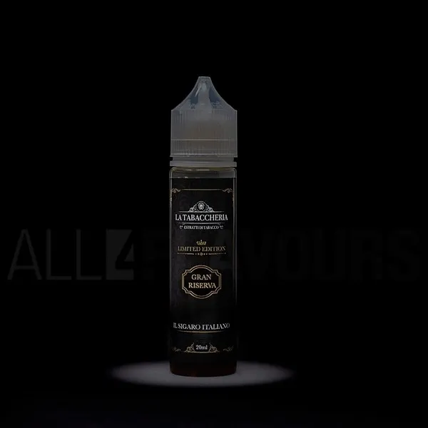 Extracto orgánico tabaco sin nicotina sigaro italiano reserve 20 ml  pod La Tabaccheria