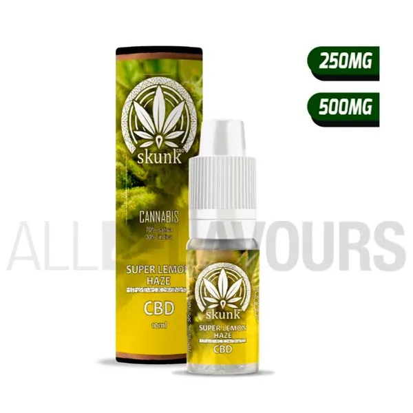 Líquido vapeo CBD Super Lemon Haze de 10 ml de Skunk CBD Líquido vapeo CBD Super Lemon Haze de 10 ml de Skunk CBD
